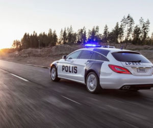 Mercedes CLS Shooting Brake fińskiej policji