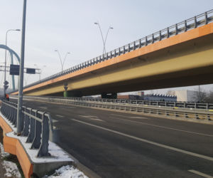 Zamknięty Most Uniwersytecki w Bydgoszczy