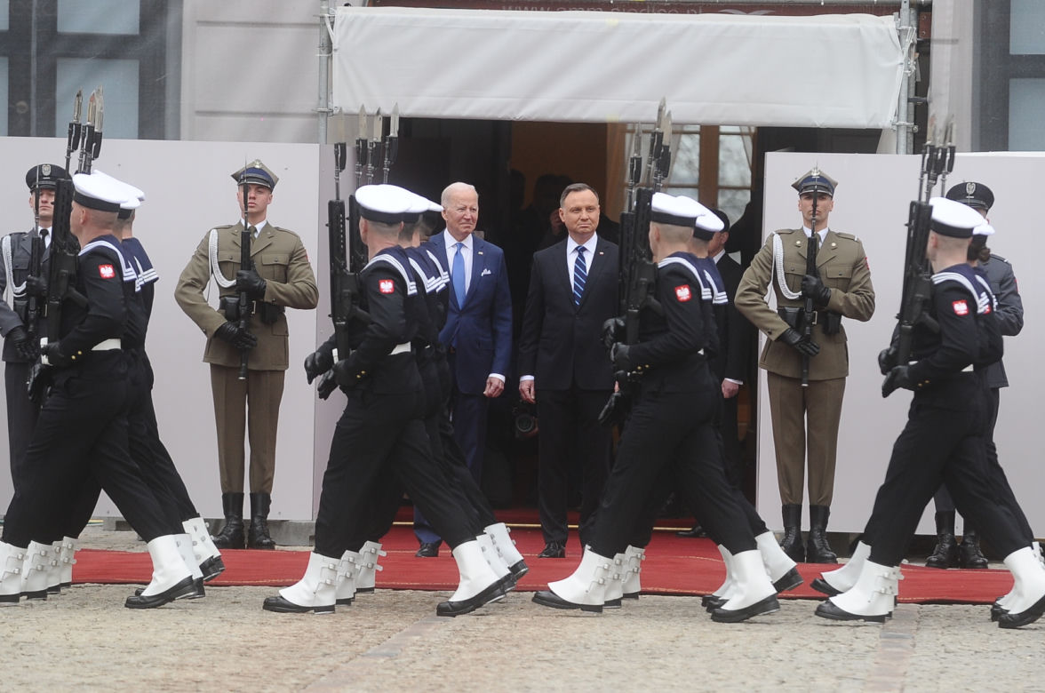 Joe Biden w Pałacu Prezydenckim