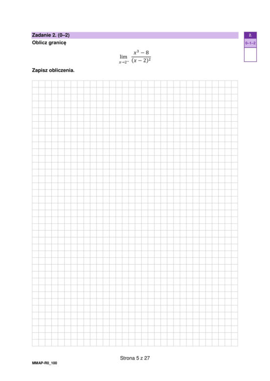 Matura rozszerzona z matematyki 2024 