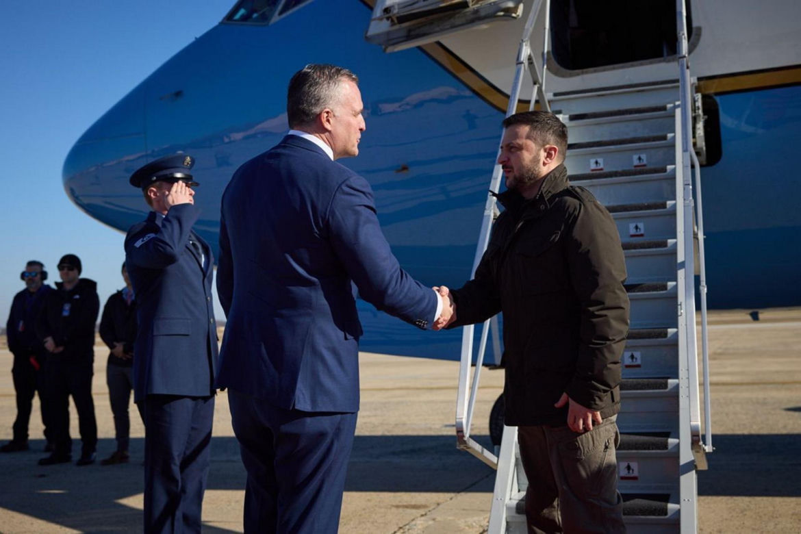 Wołodymyr Zełenski w USA. Spotkał się Joe Bidenem