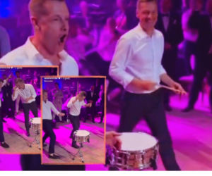 Ależ bracia Mroczek dali popis na weselu Brzozowskiego! Takich scen nie ma w M jak miłość