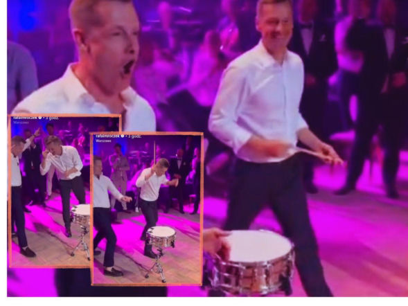 Ależ bracia Mroczek dali popis na weselu Brzozowskiego! Takich scen nie ma w M jak miłość