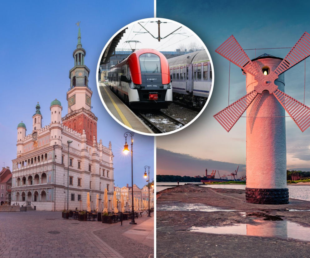 Pociąg z Poznania do Świnoujścia