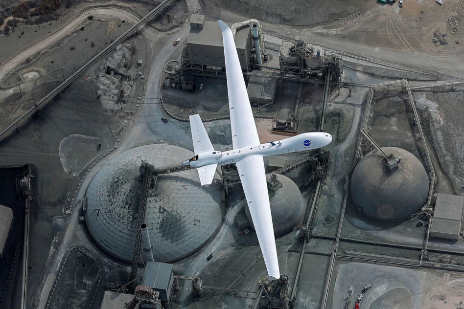 MQ-9B SkyGuardian należący do NASA