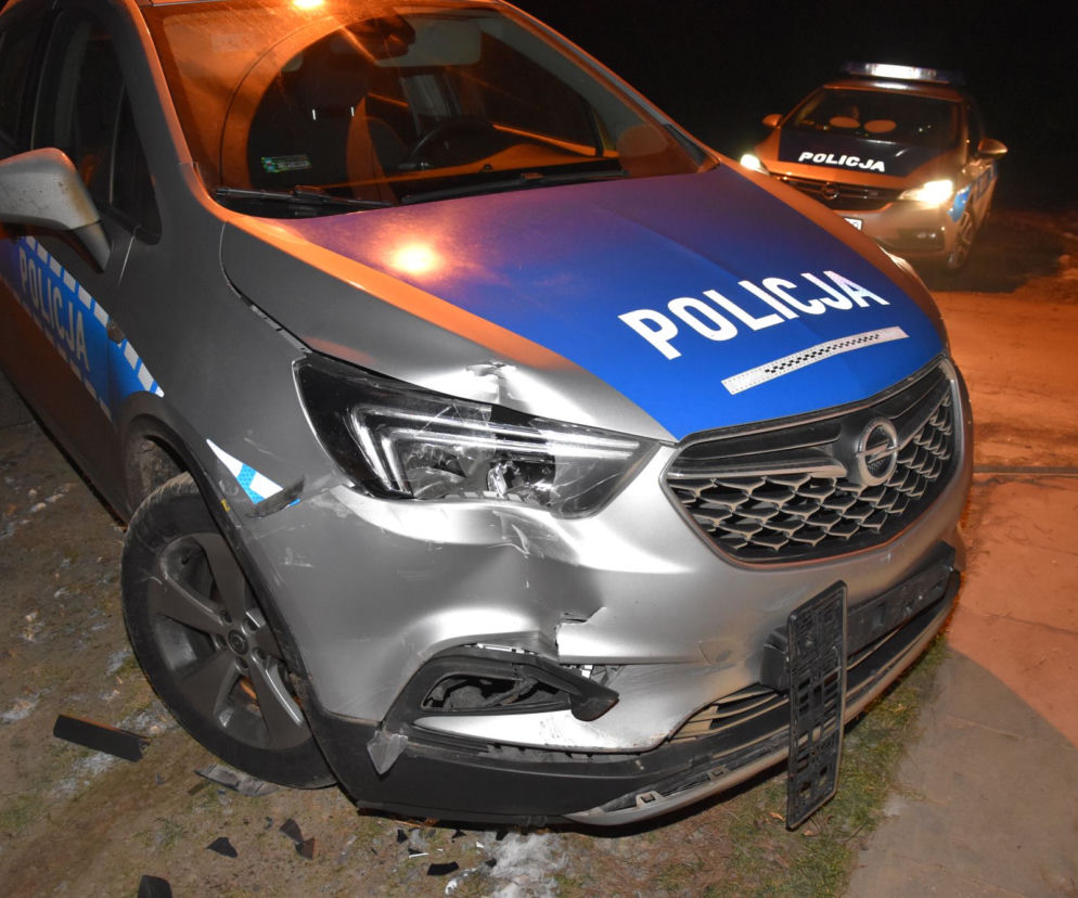 Mercedes siał na drodze spustoszenie
