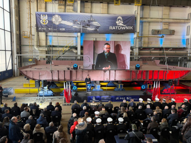 Budowa ORP Ratownik ruszyła na dobre. Nowoczesny okręt wzmocni Marynarkę Wojenną