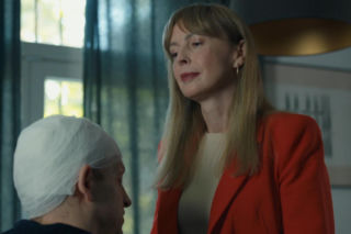 Barwy szczęścia, odcinek 3305. Łukasz (Michał Rolnicki), Agnieszka (Katarzyna Tlałka)