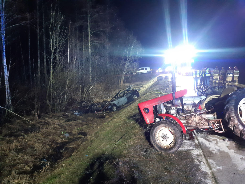 Szuszalewo. 19-letni kierowca BMW nie żyje. Tragiczny wypadek