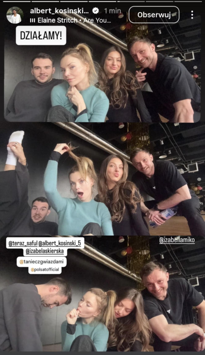 Albert Kosiński, ukochany Olgi Frycz