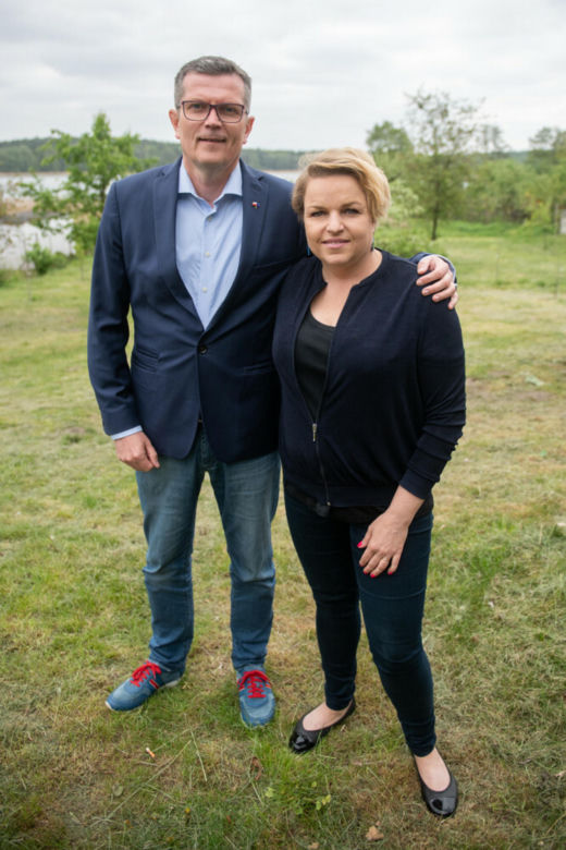  Marcin Bosacki jeszcze niedawno tak mówił o żonie