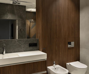 Między minimalizmem a złotym detalem. Elegancki dom w Katowicach