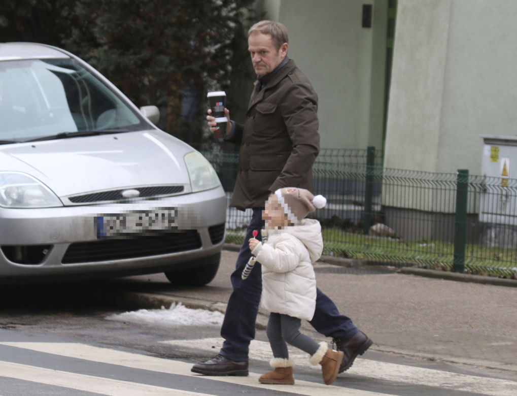 Donald Tusk spędził weekend z wnuczką