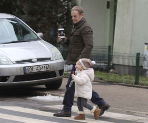 Donald Tusk spędził weekend z wnuczką