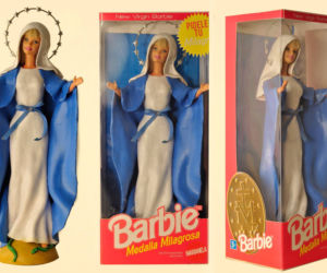 Matka Boska jako Lalka Barbie, Jezus na krzyżu jako Ken