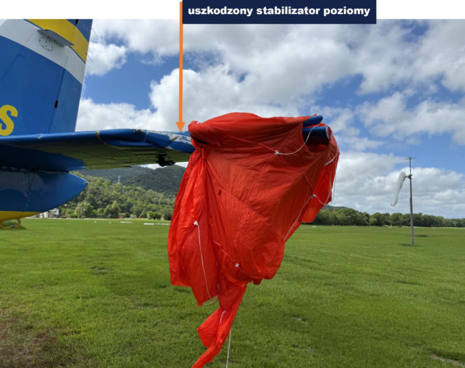 Spadochroniarz oszukał przeznaczenie! Film z przestworzy budzi grozę