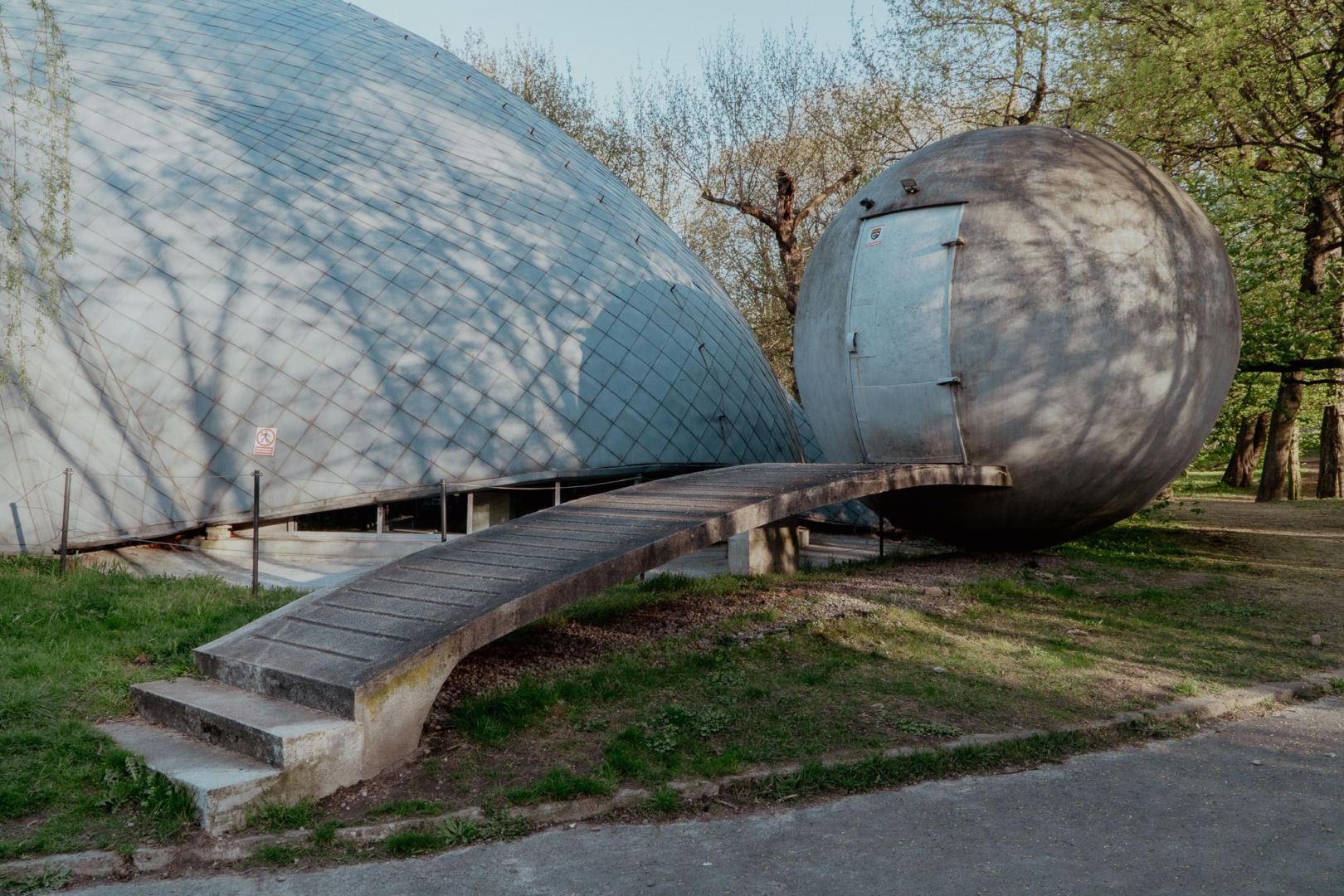 Pracownia Bronisława Chromego w Krakowie. Dawna muszla koncertowa