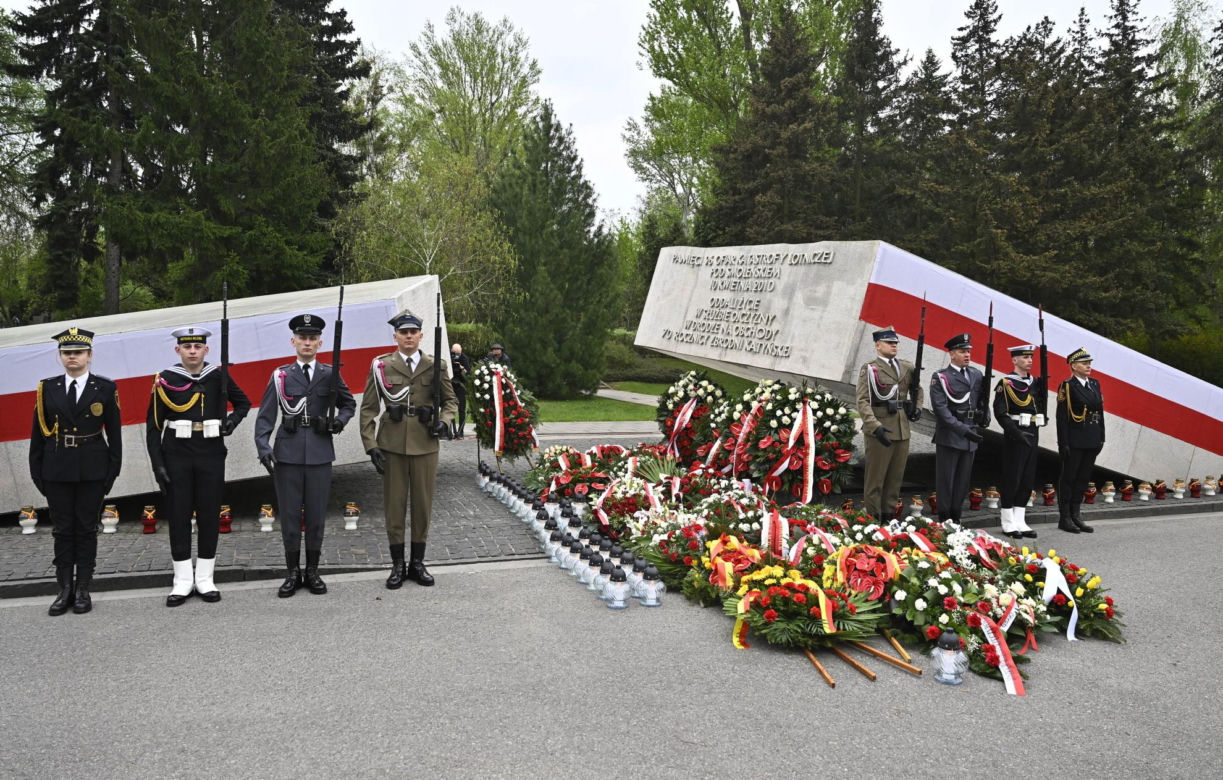 14. rocznica katastrofy smoleńskiej. Obchody w Warszawie