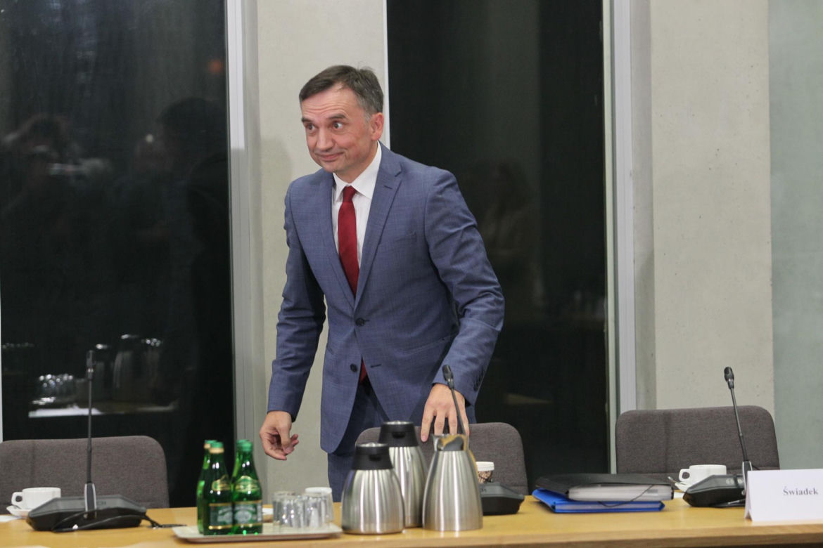 Zbigniew Ziobro przed komisją ds. Pegasusa
