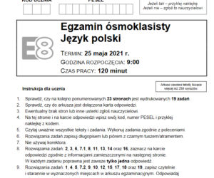 egz 8kl