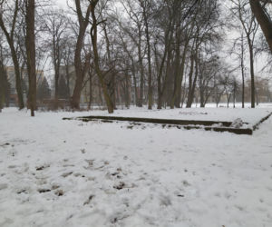 Gdzie mieścił się kiedyś letni teatr? Siedlecki park Aleksandria sto lat temu i w pierwszym tygodniu stycznia 2021: