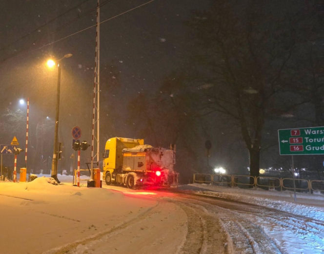 Zima sparaliżowała S7