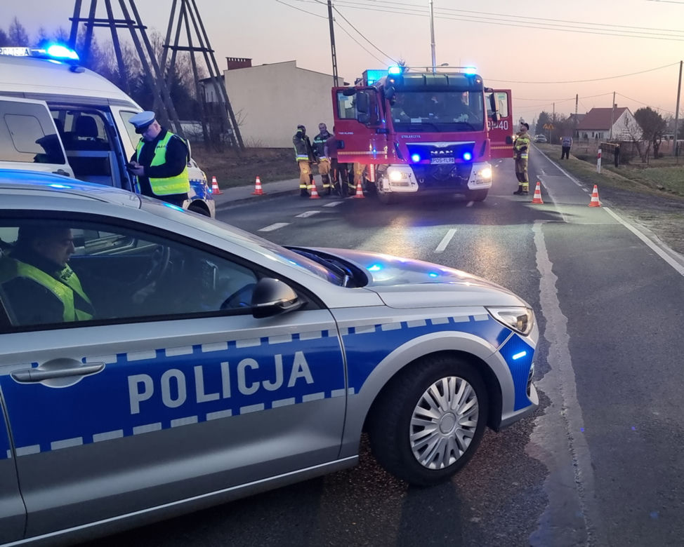 Potrącenie 11-latki pod Ostrowem Wielkopolskim