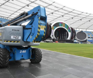 Sylwester z Polsatem. Scena na Stadionie Śląskim jest już gotowa