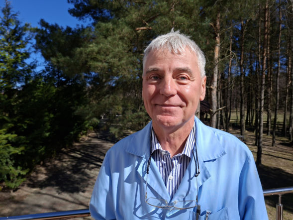 Jan Morzycki, lekarz medycyny paliatywnej w szczecineckim hospicjum