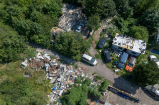 Koczowisko w Poznaniu wciąż straszy
