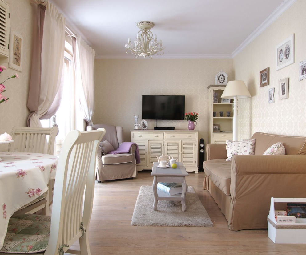 Salon w stylu francuskim
