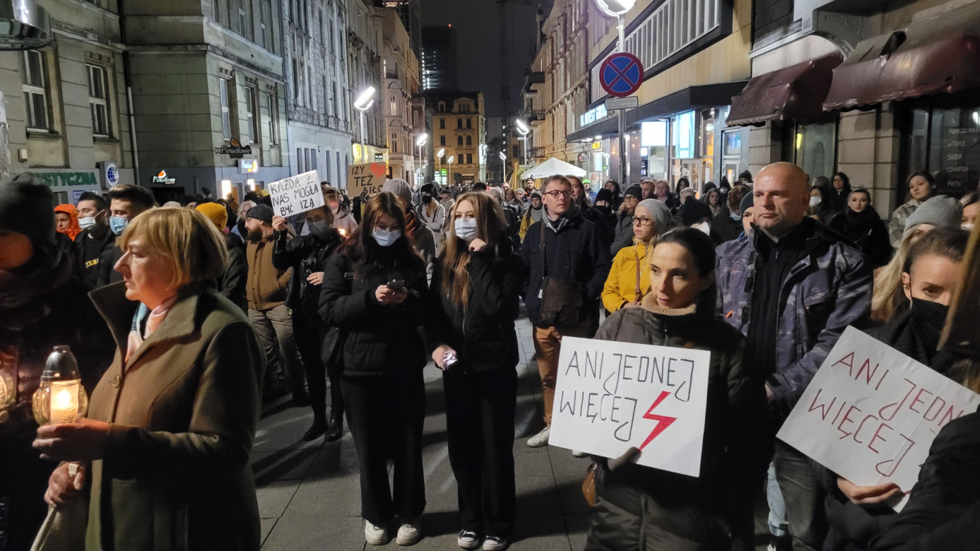 "Ani jednej więcej". Protest w Katowicach 