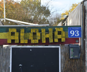 Pożar baru Aloha przy Świderskiej na Tarchominie
