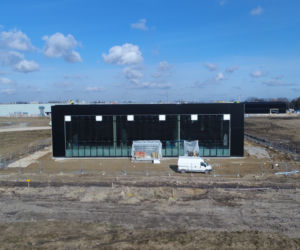 Postępy na budowie lotniska w Radomiu - marzec 2021