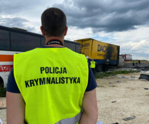 Wypadek na DK1 w Bogusławicach
