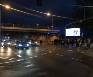 Protest kobiet w Katowicach! Karetka na sygnale jechała wprost na uczestników