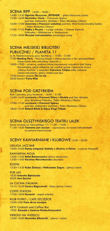   Święto Muzyki w Olsztynie 2024. Co będzie się działo? Program imprezy