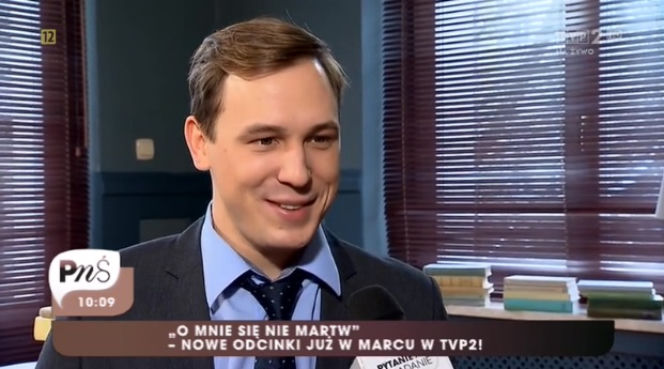 O mnie się nie martw 2 sezon. Stefan Pawłowski w Pytanie na śniadanie