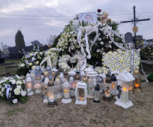 Tak wygląda grób 11-letniego Nikodema Mareckiego dwa dni po pogrzebie