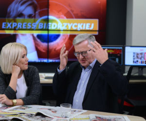Prezydent Bronisław Komorowski gościem Expressu Biedrzyckiej