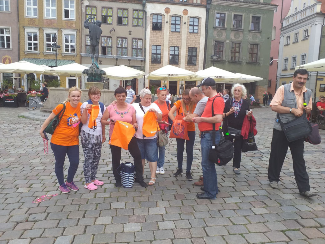 Patrol Eska Summer City przemierza Poznań