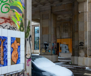 Graffiti w centrum Warszawy w 2026 r.