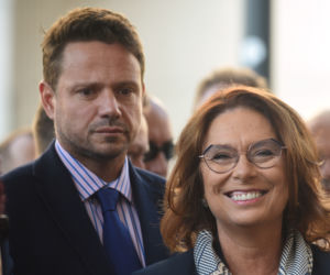 Rafal Trzaskowski i Małgorzata Kidawa-Błońska