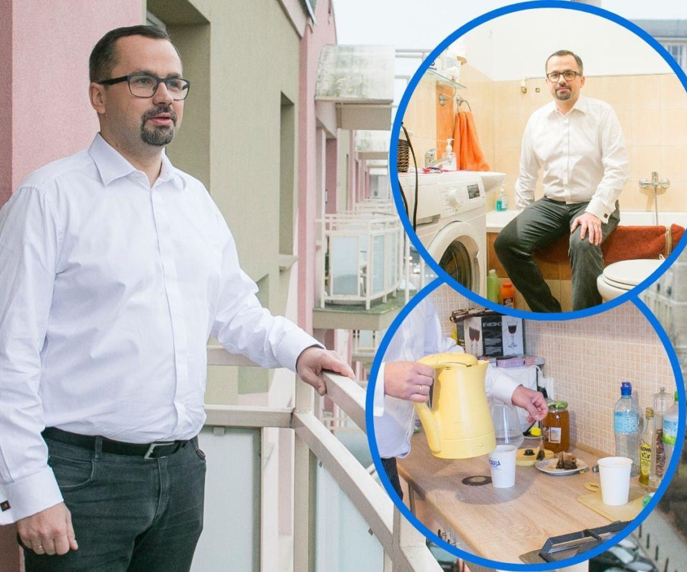 W takich warunkach mieszkał Marcin Horała