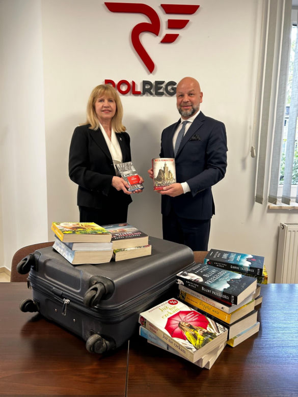 Akcja bookcrossingowa w pociągach Polregio