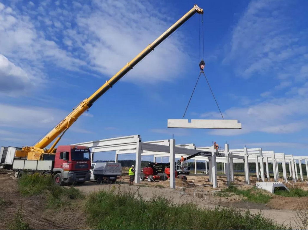 Nowy park handlowy w Olsztynie pnie się w górę. Znamy termin otwarcia! [ZDJĘCIA]