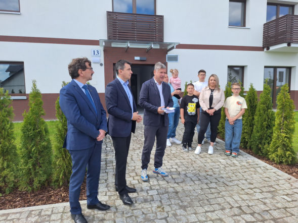 Oddanie kluczy do budynku TBS nr 23