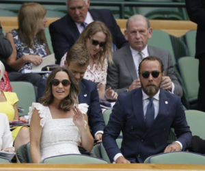 Pippa Middleton w ciąży na Wimbledonie