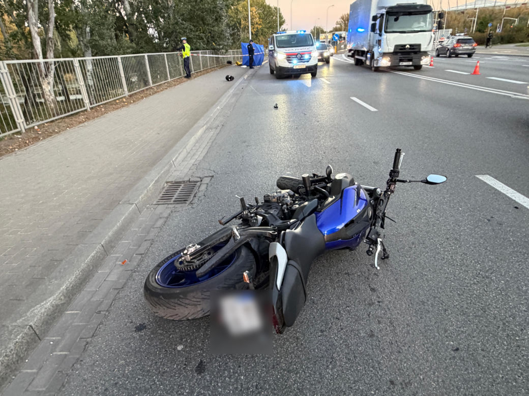 Tragedia na Wybrzeżu Szczecińskim. Młody motocyklista nie żyje