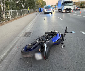 Tragedia na Wybrzeżu Szczecińskim. Młody motocyklista nie żyje